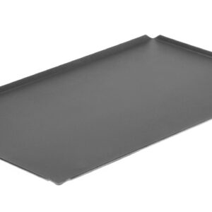 Blacha wypiekowa, z powłoką nieprzywierającą, z 4 rantami, HENDI, GN 1/1, czarny, 530x325x(H)10mm, Prostokątny