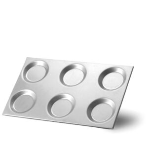 Taca aluminiowa GN 1/1 z formami, HENDI, 530x325x(H)mm