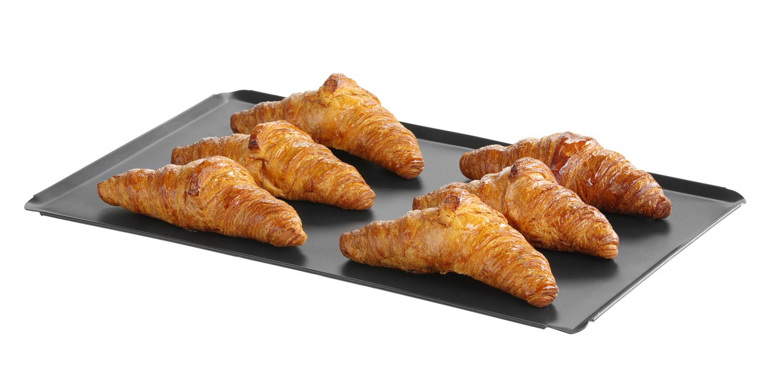 Blacha wypiekowa z powłoką nieprzywierającą CONVECTOMAT BAKE, HENDI, GN 1/1, czarny, 530x325x(H)10mm - obrazek 4