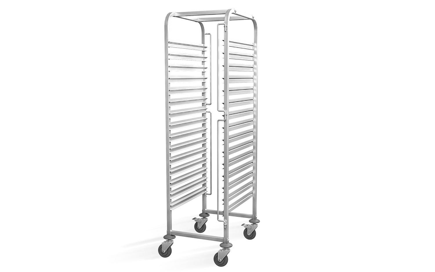 Wózek do transportu 15 blach 600x400, HENDI, Profi Line, 515x680x(H)1710mm
