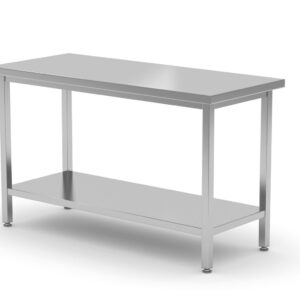 Stół centralny z półką – skręcany, HENDI, Profi Line, 1200x700x(H)850mm