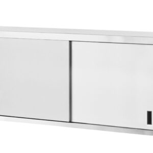 Szafka wisząca – spawana, z drzwiami suwanymi, HENDI, Profi Line, 1200x400x(H)600mm