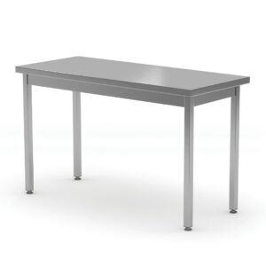 Stół centralny bez półki – skręcany, HENDI, Profi Line, 1000x600x(H)850mm