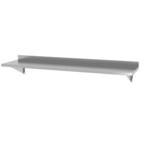 Półka wisząca, z 2 konsolami, HENDI, 1200x300x250 mm, 1200x300x(H)250mm