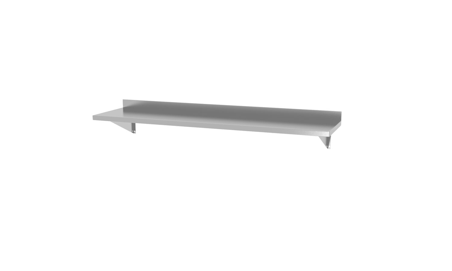 Półka wisząca, z 2 konsolami, HENDI, 1200x300x250 mm, 1200x300x(H)250mm