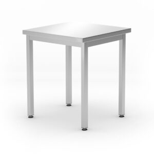 Stół centralny, skręcany, HENDI, Kitchen Line, 600x600x(H)850mm