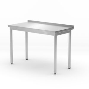 Stół przyścienny, skręcany, HENDI, Kitchen Line, 800x600x(H)850mm