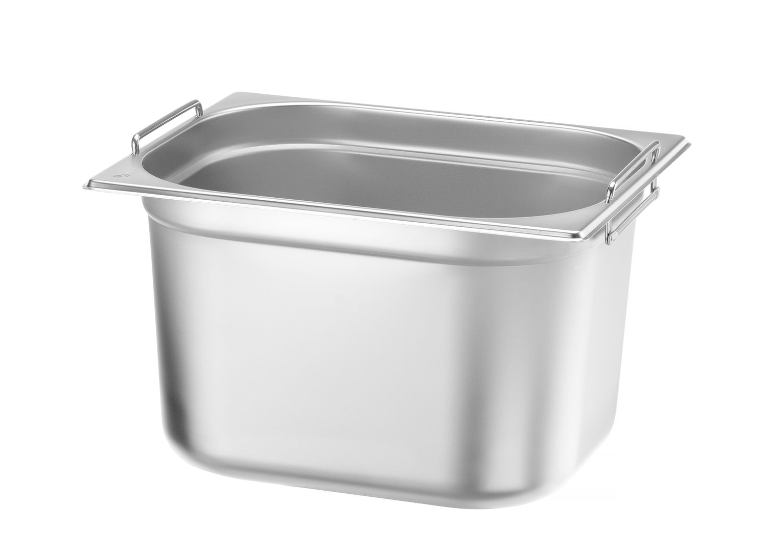 Pojemnik GN 1/2 z uchwytami, HENDI, Budget Line, GN 1/2, 12,5L, 325x265x(H)200mm - obrazek 2
