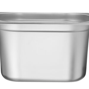 Pojemnik GN 1/2 z uchwytami, HENDI, Budget Line, GN 1/2, 12,5L, 325x265x(H)200mm