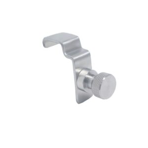 Hak do rozbudowy regału magazynowego aluminiowego, HENDI, 15x42x(H)42mm