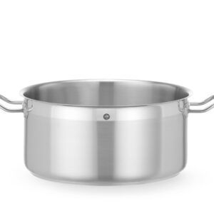 Garnek niski bez pokrywki, HENDI, Profi Line, 12L, ⌀320x(H)150mm, Okrągły