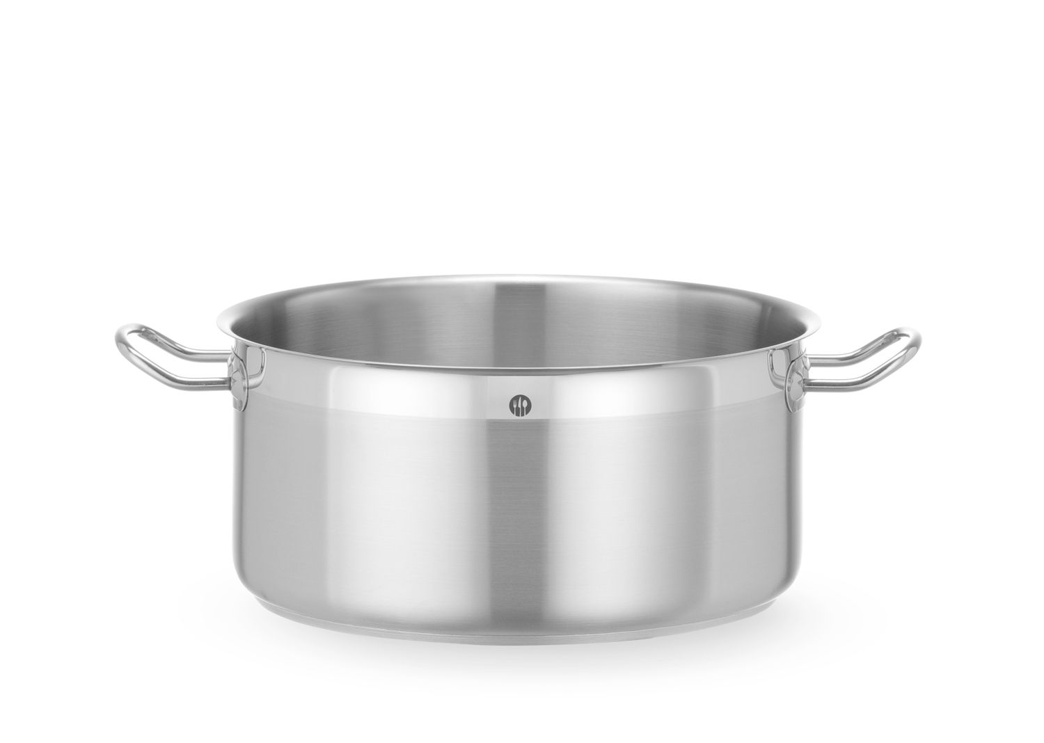 Garnek niski bez pokrywki, HENDI, Profi Line, 12L, ⌀320x(H)150mm, Okrągły