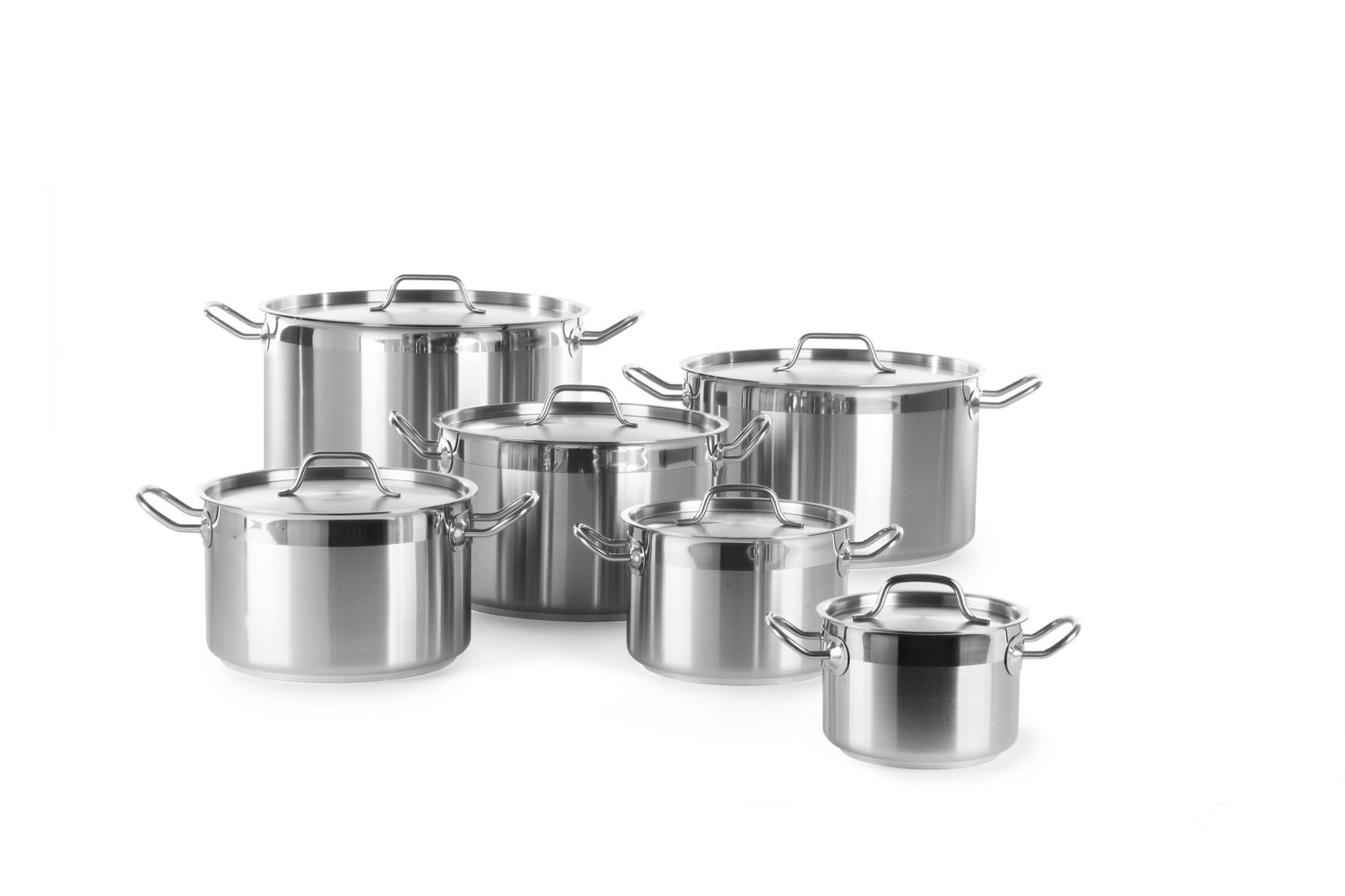 Garnek średni z pokrywką, HENDI, Profi Line, 23,2L, ⌀360x(H)320mm - obrazek 2