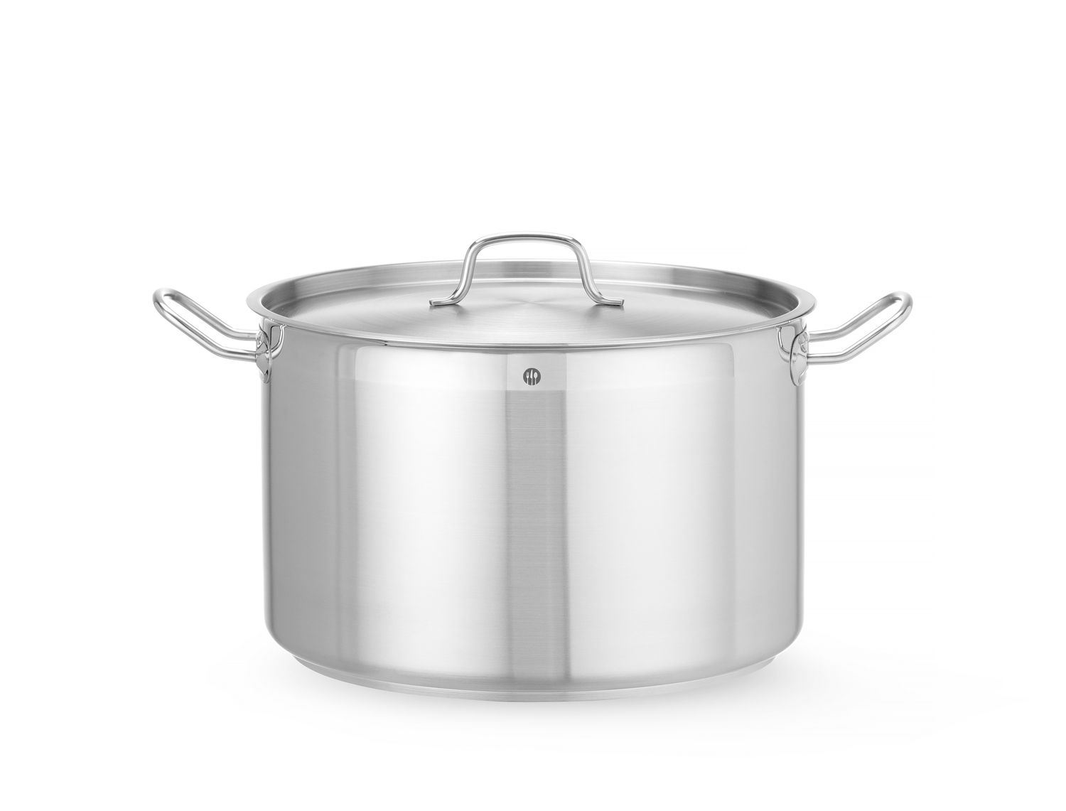Garnek średni z pokrywką, HENDI, Profi Line, 23,2L, ⌀360x(H)320mm