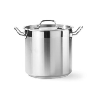 Garnek wysoki z pokrywką, HENDI, Profi Line, 5,9L, ⌀200x(H)190mm