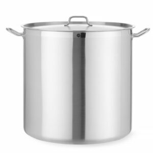 Garnek wysoki z pokrywką, HENDI, Profi Line, 95L, ⌀500x(H)500mm