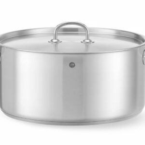 Garnek niski z pokrywką, HENDI, Kitchen Line, 11,9L, ⌀320x(H)150mm