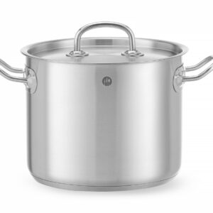 Garnek wysoki z pokrywką, HENDI, Kitchen Line, 5L, ⌀200x(H)160mm