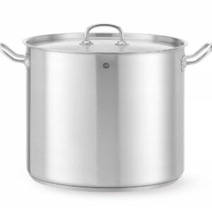 Garnek wysoki z pokrywką, HENDI, Kitchen Line, 21L, ⌀320x(H)270mm