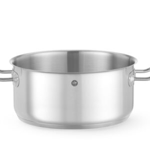Garnek niski bez pokrywki, HENDI, Kitchen Line, 4,9L, ⌀240x(H)110mm