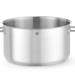 Garnek średni bez pokrywki, HENDI, Kitchen Line, 9,4L, ⌀280x(H)155mm