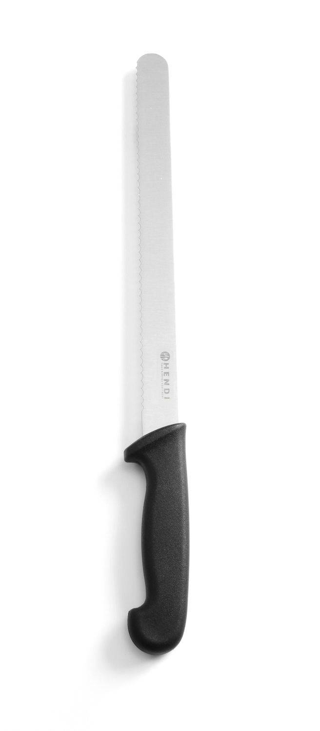 Nóż do chleba, HENDI, czarny, (L)430mm