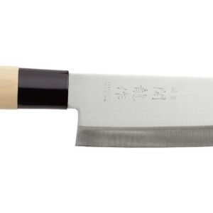 Nóż japoński Santoku, HENDI, jasne drewno, (L)290mm