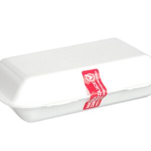 Plomba zabezpieczająca opakowania i pojemniki – zestaw 2 rolek, HENDI, 250 szt., 25x75mm