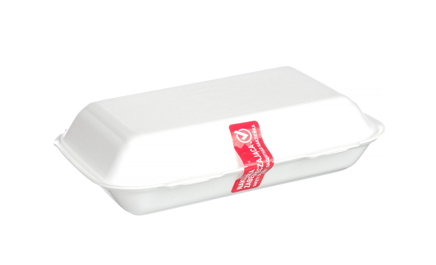 Plomba zabezpieczająca opakowania i pojemniki – zestaw 2 rolek, HENDI, 250 szt., 25x75mm
