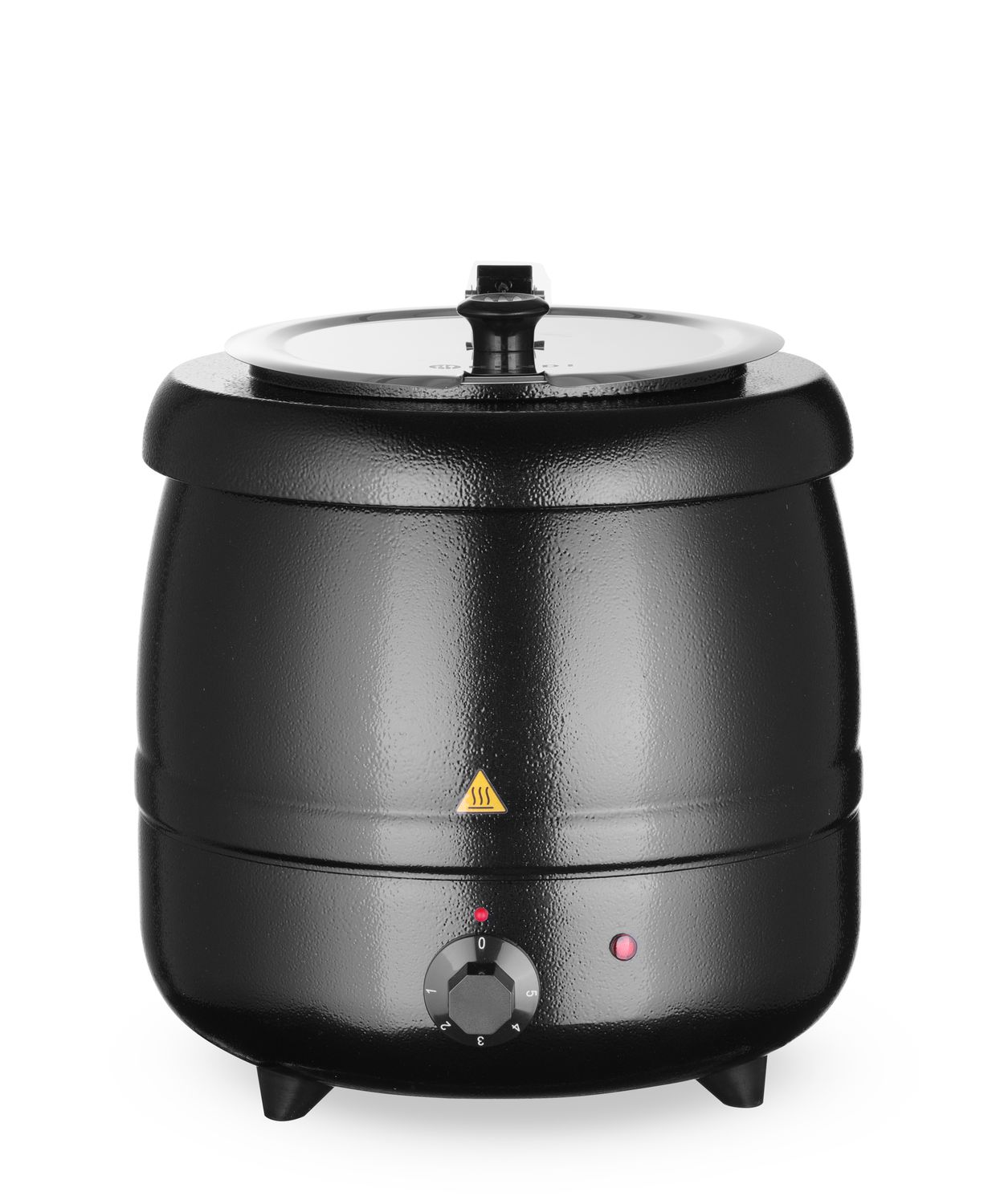 Kociołek do zupy, HENDI, Kitchen Line, 8L, czarny, 230V/400W, ⌀330x(H)363mm