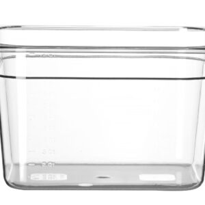 Pojemnik GN 1/2 z poliwęglanu, HENDI, Profi Line, GN 1/2, 12,5L, transparentny, 325x265x(H)200mm