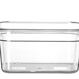 Pojemnik GN 1/2 z poliwęglanu, HENDI, Profi Line, GN 1/2, 9,5L, transparentny, 325x265x(H)150mm