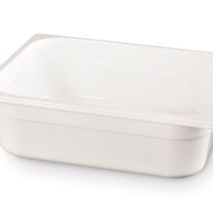 Pojemnik GN 1/2 z białego poliwęglanu, HENDI, GN 1/2, 6,5L, biały, 325x265x(H)100mm