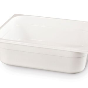 Pojemnik GN 1/2 z białego poliwęglanu, HENDI, GN 1/2, 4L, biały, 325x265x(H)65mm