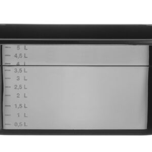 Pojemnik GN 1/3 z czarnego poliwęglanu, HENDI, Profi Line, GN 1/3, 5,7L, czarny, 325x176x(H)150mm