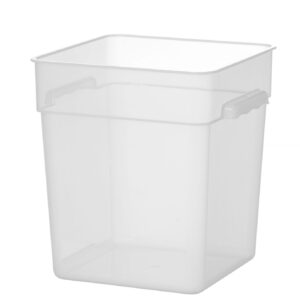 Pojemnik na żywność z podziałką, HENDI, 17,2L, 290x290x(H)320mm