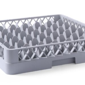 Kosz do szkła 500×500 mm, HENDI, 49 przegródek – 63x63 mm, 500x500x(H)104mm
