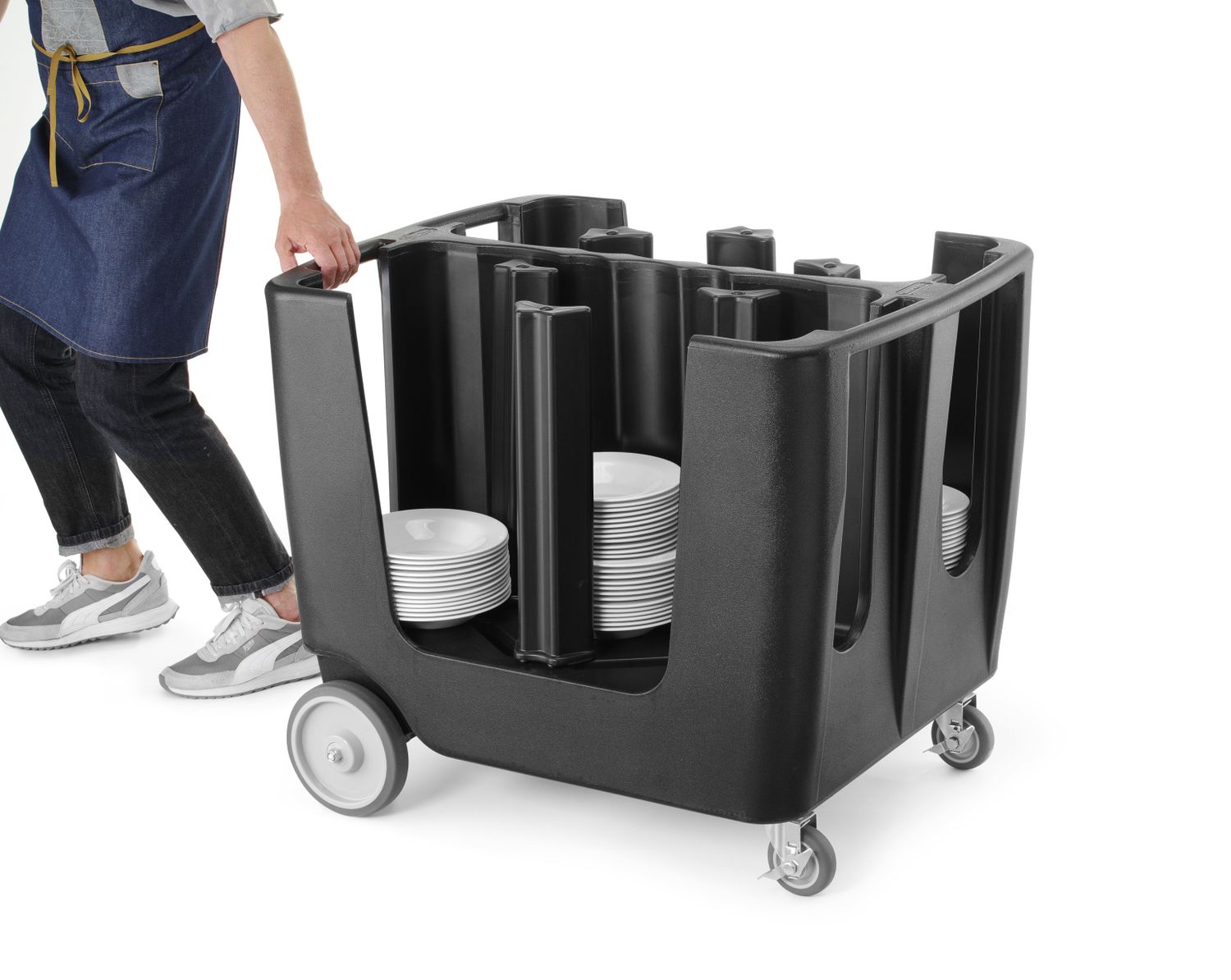 Wózek do transportu talerzy, AmerBox, 930x720x(H)785mm - obrazek 9
