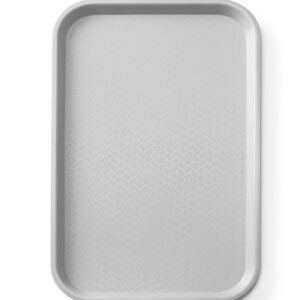 Taca fast food z polipropylenu GN 1/1, AmerBox, GN 1/1, jasnoszary, 530x325x(H)20mm, Prostokątny