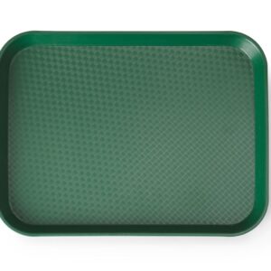 Taca z polipropylenu Fast Food mała, AmerBox, zielony, 265x345x(H)20mm