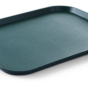 Taca z polipropylenu Fast Food duża, AmerBox, zielony, 350x450x(H)20mm