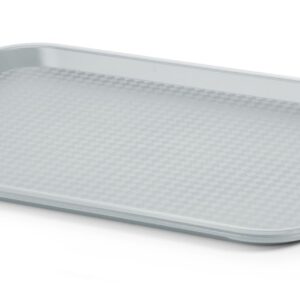 Taca z polipropylenu Fast Food średnia, AmerBox, jasnoszary, 305x415x(H)20mm