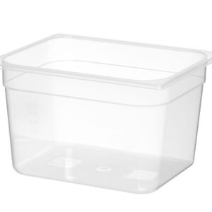 Pojemnik GN 1/2 z polipropylenu, HENDI, Profi Line, GN 1/2, 11L, transparentny, 325x265x(H)200mm