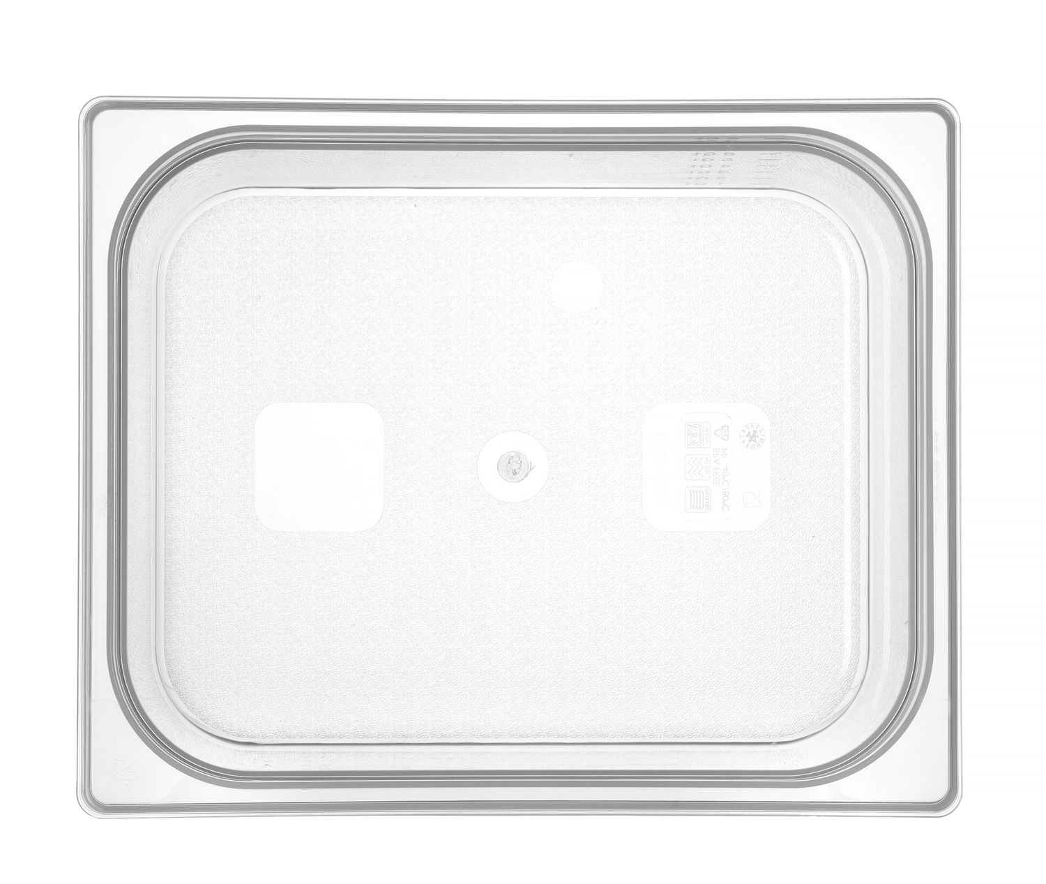 Pojemnik GN 1/2 HACCP, HENDI, GN 1/2, 6,5L, transparentny, 325x265x(H)100mm - obrazek 3