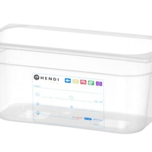 Pojemnik GN 1/3 HACCP, HENDI, GN 1/3, 5,7L, transparentny, 325x176x(H)150mm