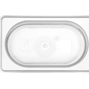 Pojemnik GN 1/9 HACCP, HENDI, GN 1/9, 0,9L, transparentny, 176x108x(H)100mm