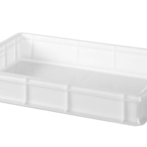 Pojemnik na ciasto na pizzę 600x400, AmerBox, Kitchen Line, 18L, 600x400x(H)95mm