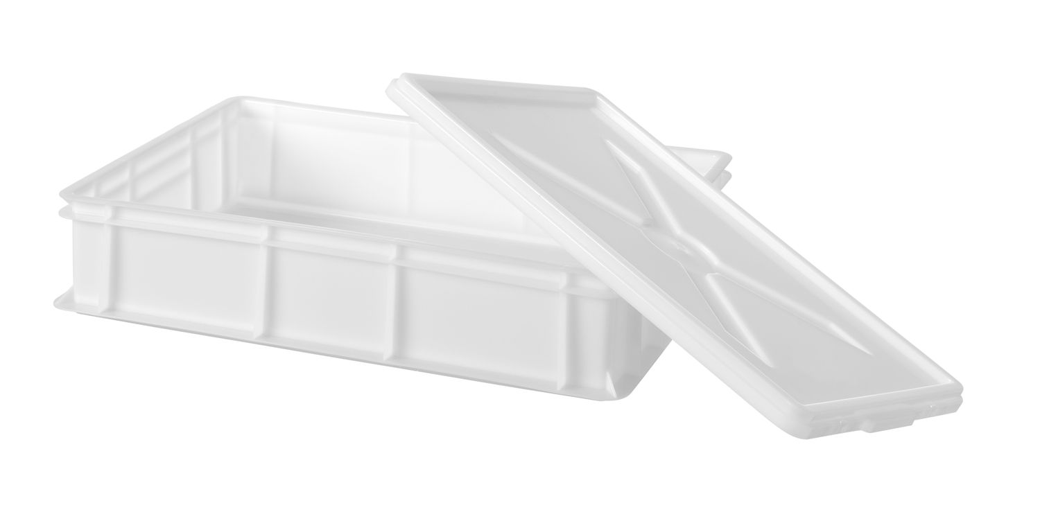 Pojemnik na ciasto na pizzę 600x400, AmerBox, Kitchen Line, 24L, 600x400x(H)130mm - obrazek 4