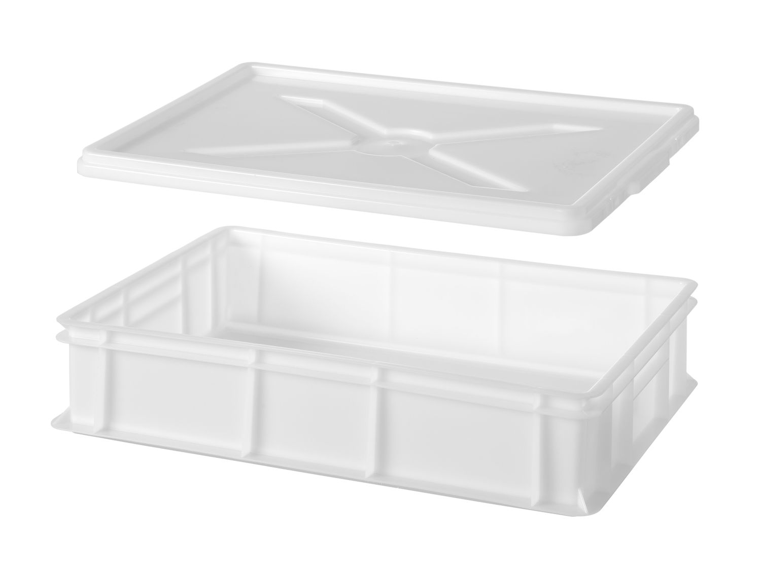 Pojemnik na ciasto na pizzę 600x400, AmerBox, Kitchen Line, 24L, 600x400x(H)130mm - obrazek 3