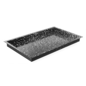 Blacha CONVECTOMAT CLASSIC GN 1/1, HENDI, GN 1/1, czarny, 530x325x(H)40mm, Prostokątny